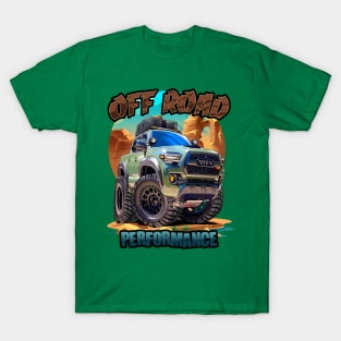 Muscle Mount of Tacoma 4x4 Pickup Expedition T-Shirt